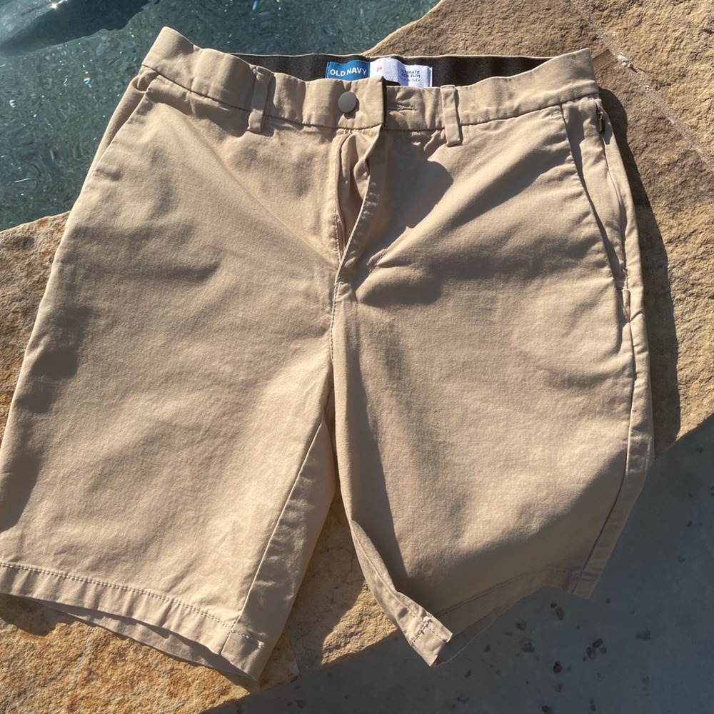 Old Navy Ultimate Tech Slim Men Size 29 Tan